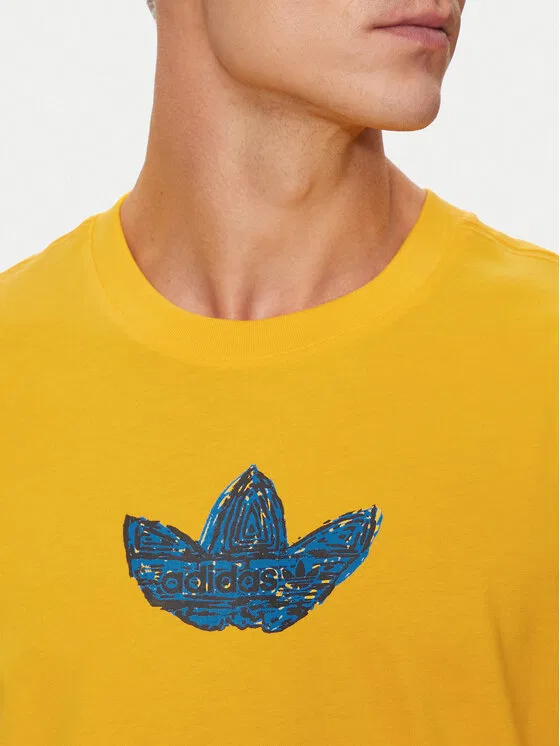 Футболка regular fit Supply Sport Adidas, желтый — фото 4