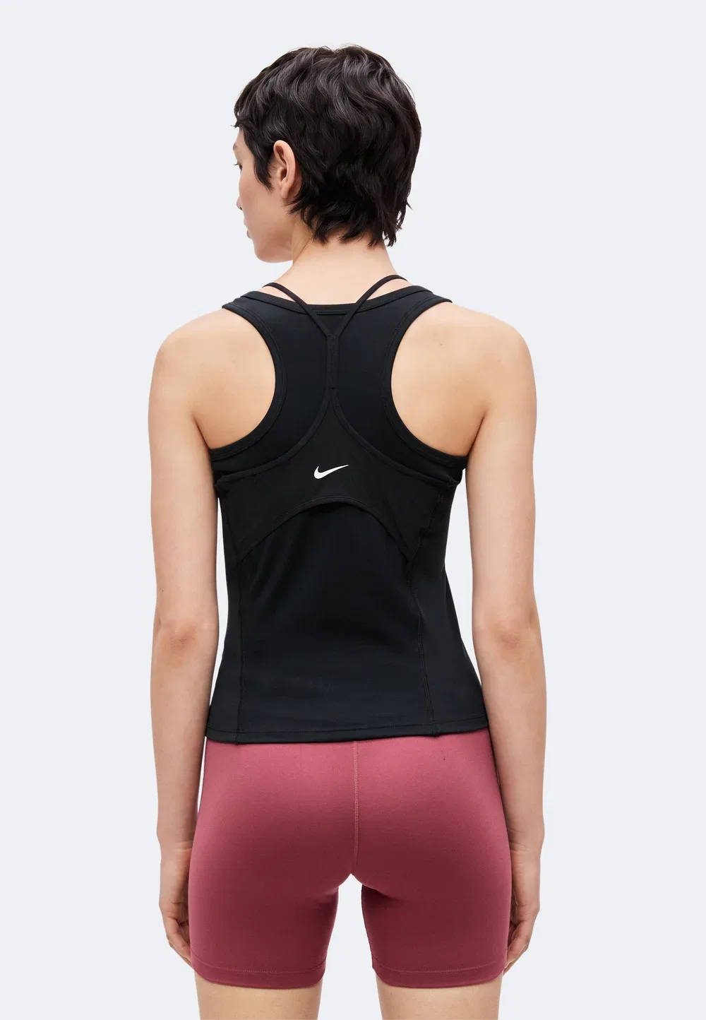 Один бак - сверху Nike Performance, Black/University Red/White — фото 3
