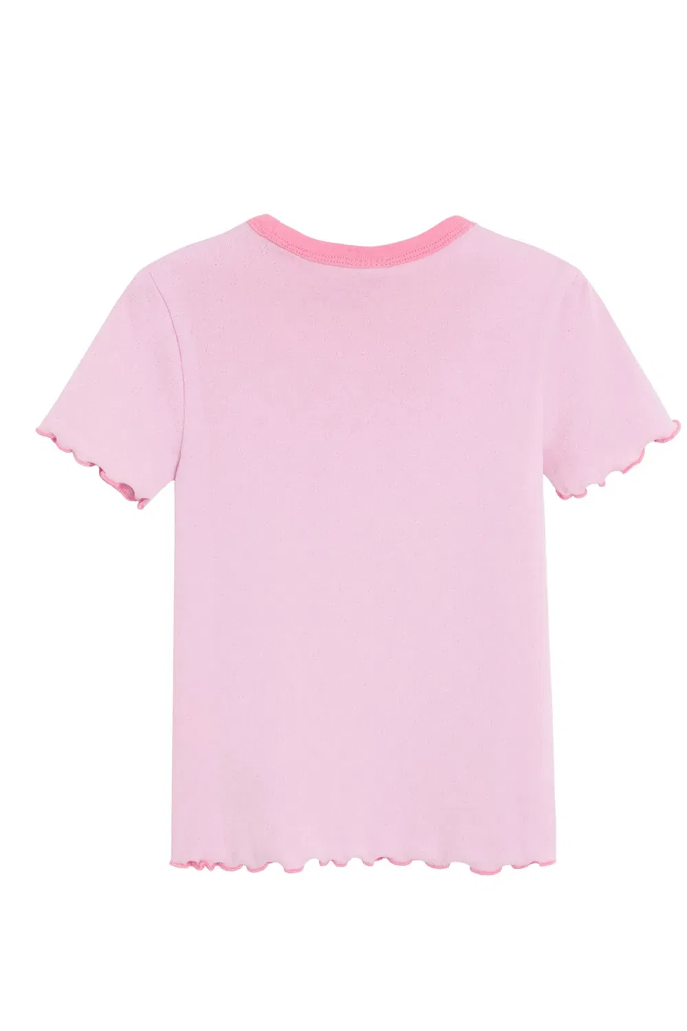Детская футболка с вышивкой клубники Cool Club, Pink — фото 2