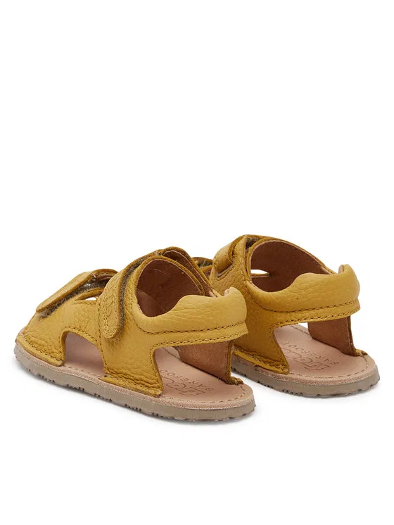 Сандалии Barefoot Flexy Mini Froddo, желтый — фото 3