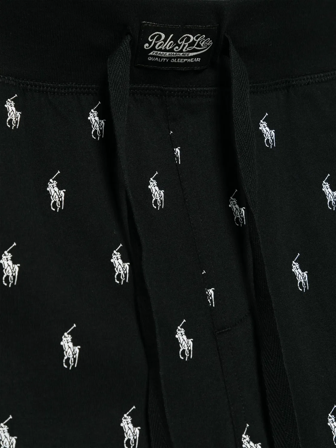 Боксеры с принтом Pony черные Polo Ralph Lauren, черный — фото 2
