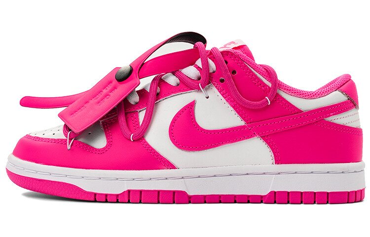 

Кроссовки Nike Dunk Skateboard Shoes Women's Low-Top Pink/White