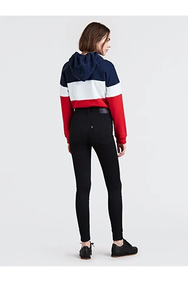 Женские джинсы скинни с принтом Mile High Super Skinny Levi'S, Black — фото 3