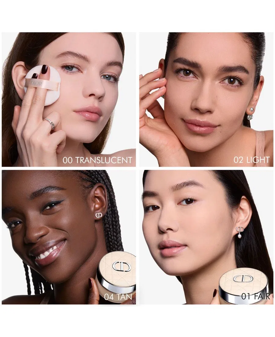Пудра рассыпчатая матирующая DIOR Forever On Set, 20 г, Fair (Light Beige) — фото 3