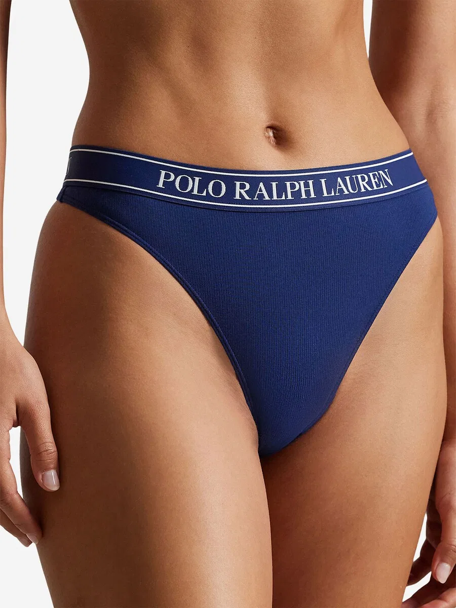 Трусики Polo Ralph Lauren 'Polo Essentials' темно-синего цвета — фото 2