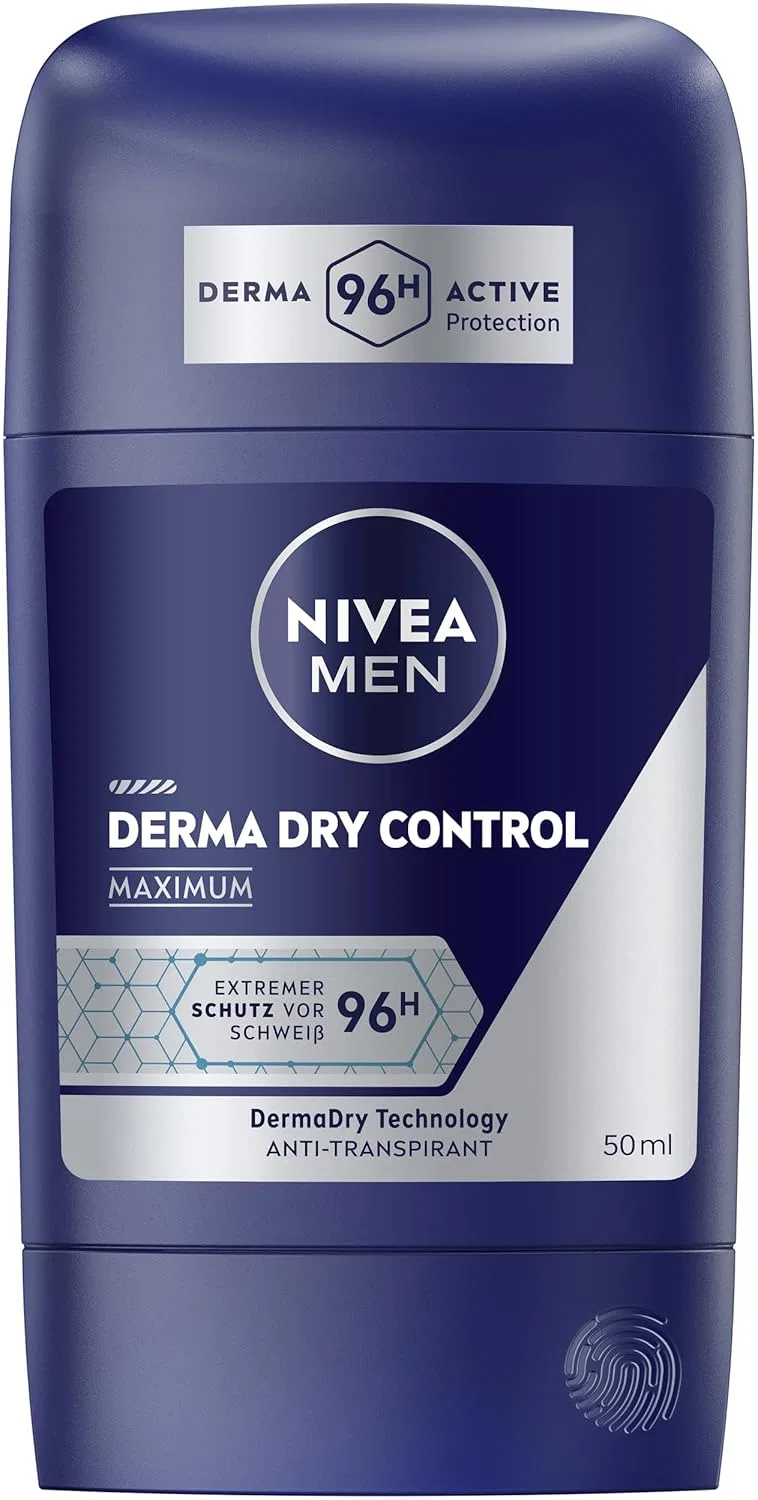 Антиперспирант-стик Nivea Men Derma Dry Control, 50 мл Beiersdorf
