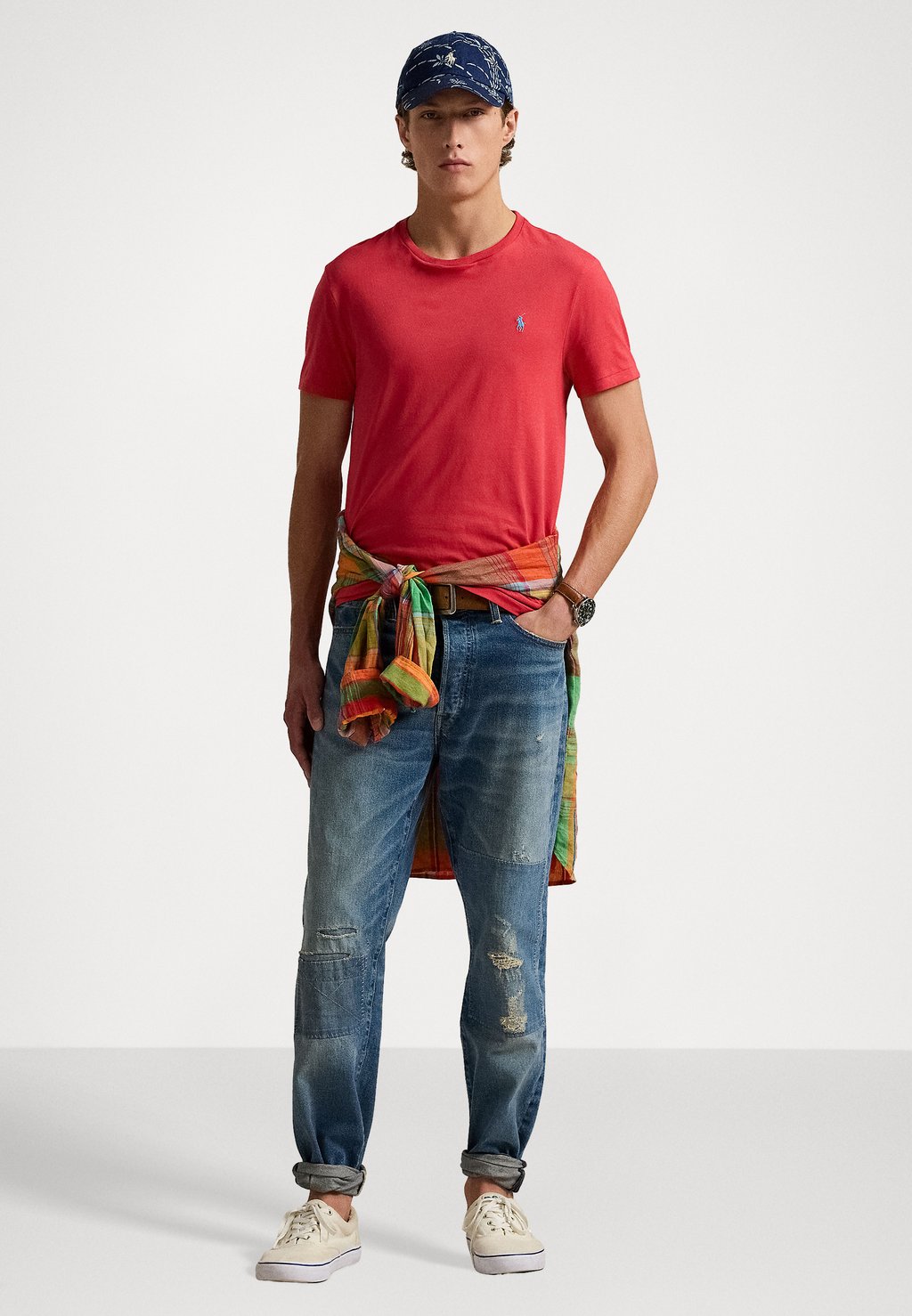 

Базовая футболка Polo Ralph Lauren, красный