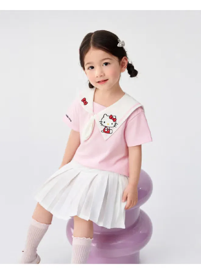 Комплект одежды с принтом Hello Kitty из двух предметов 2025 Balabala, розовый