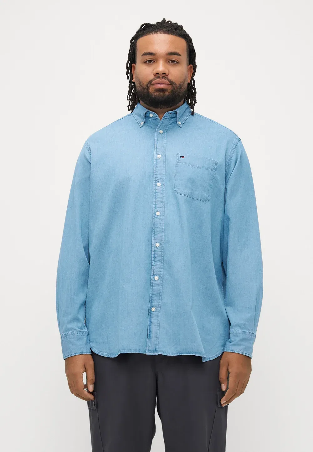 Рубашка Бедфорд - рубашка Tommy Hilfiger, Medium Blue Indigo