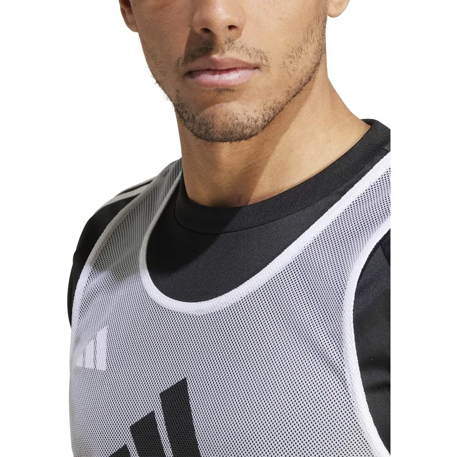 Спортивная футболка adidas JF3242 TRG BIB, Белый — фото 4