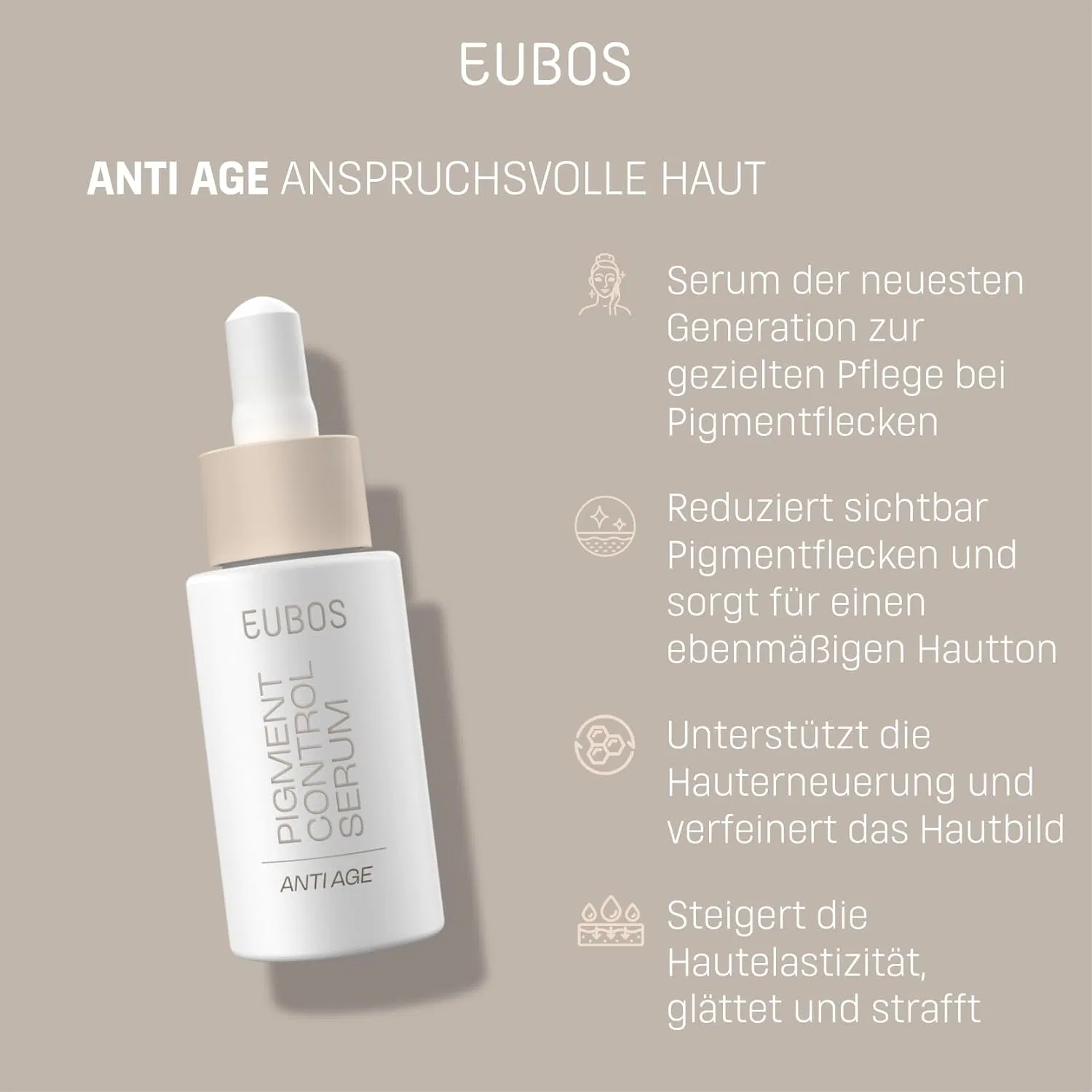 Сыворотка Eubos — Для лица ANTI AGE PIGMENT CONTROL от пигментных пятен, 30 мл — фото 3
