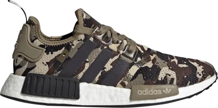 

Кроссовки Adidas NMD_R1 'Savanna Camo', коричневый