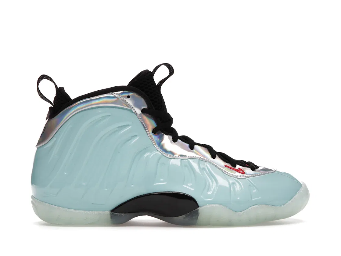 Детские кроссовки с пеноматериалом Nike Little Posite One, Copa Summit White Black Fusion Red