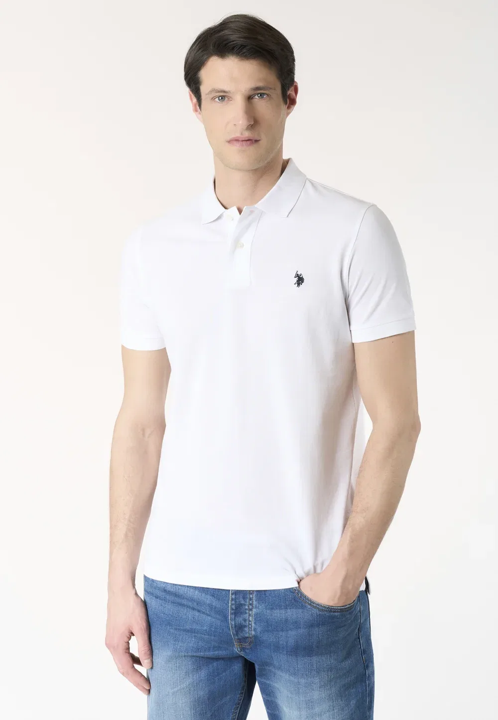 Рубашка поло U.S. Polo Assn., Bianco