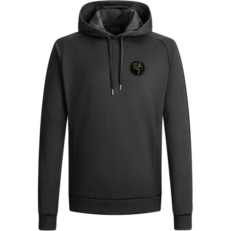 Мужской свитшот с длинным рукавом EMPORIO ARMANI, Black