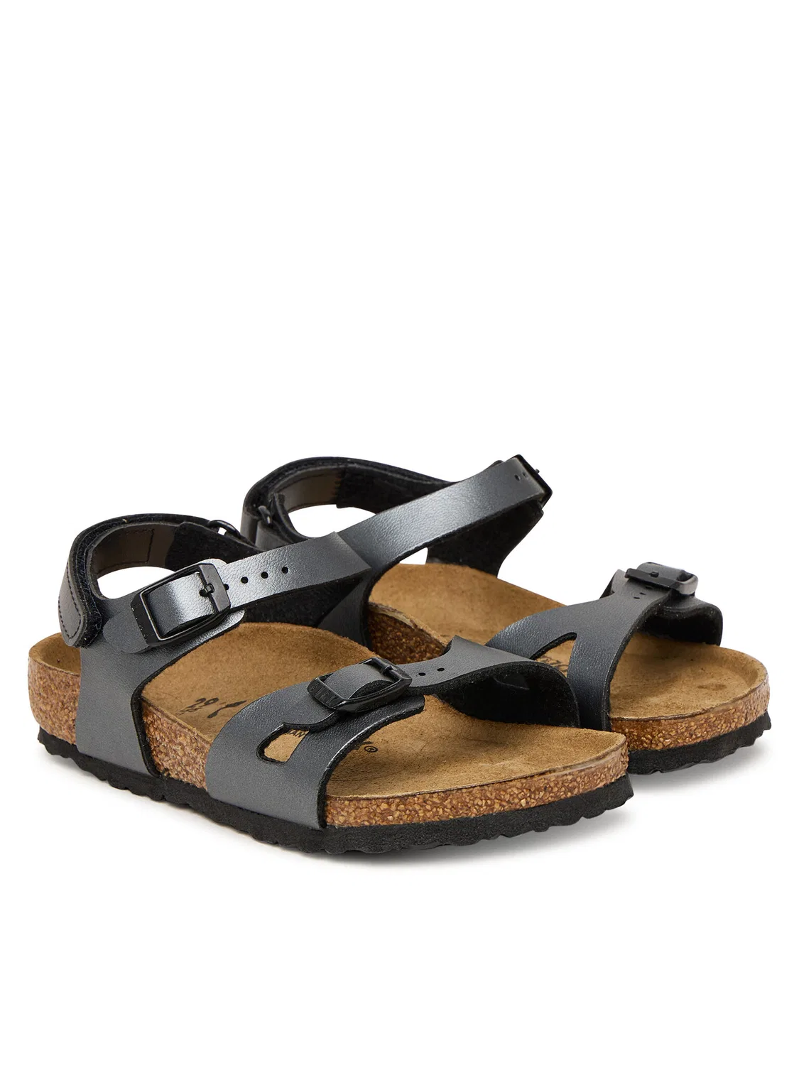 Сандалии для девочки Canto Birkenstock, черный — фото 2
