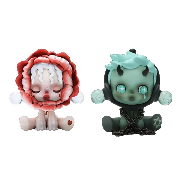 

Фигурка Pop Mart Skullpanda Ancient Castle Series - Bloody Rose + Gargoyle