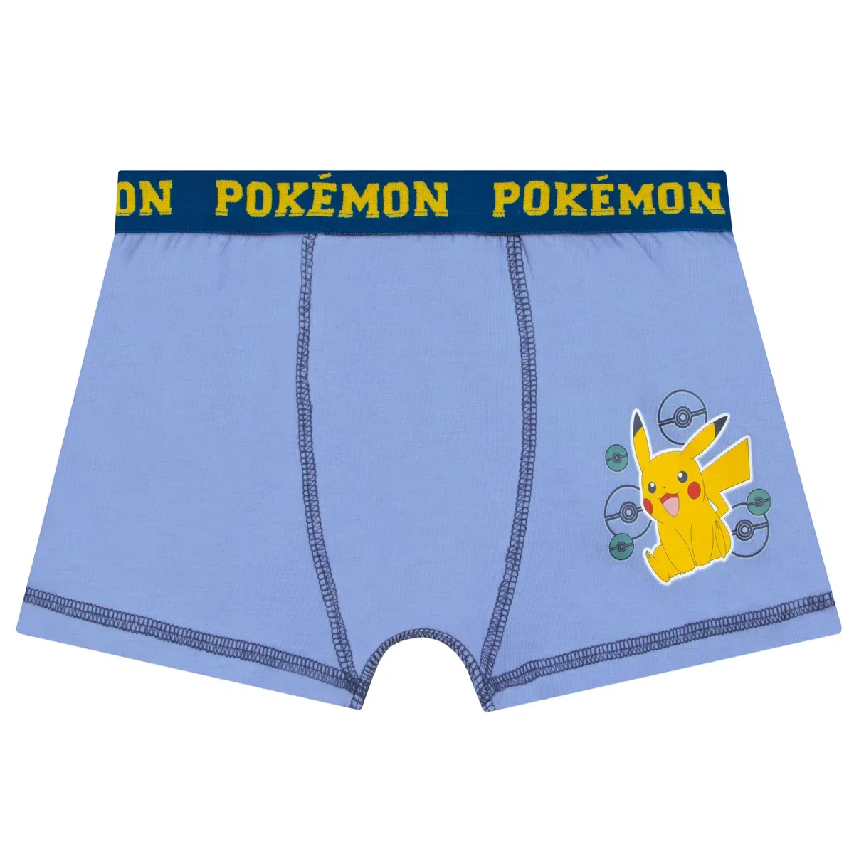 Мужские боксеры с принтом Pikachu Pokemon, Multi — фото 4