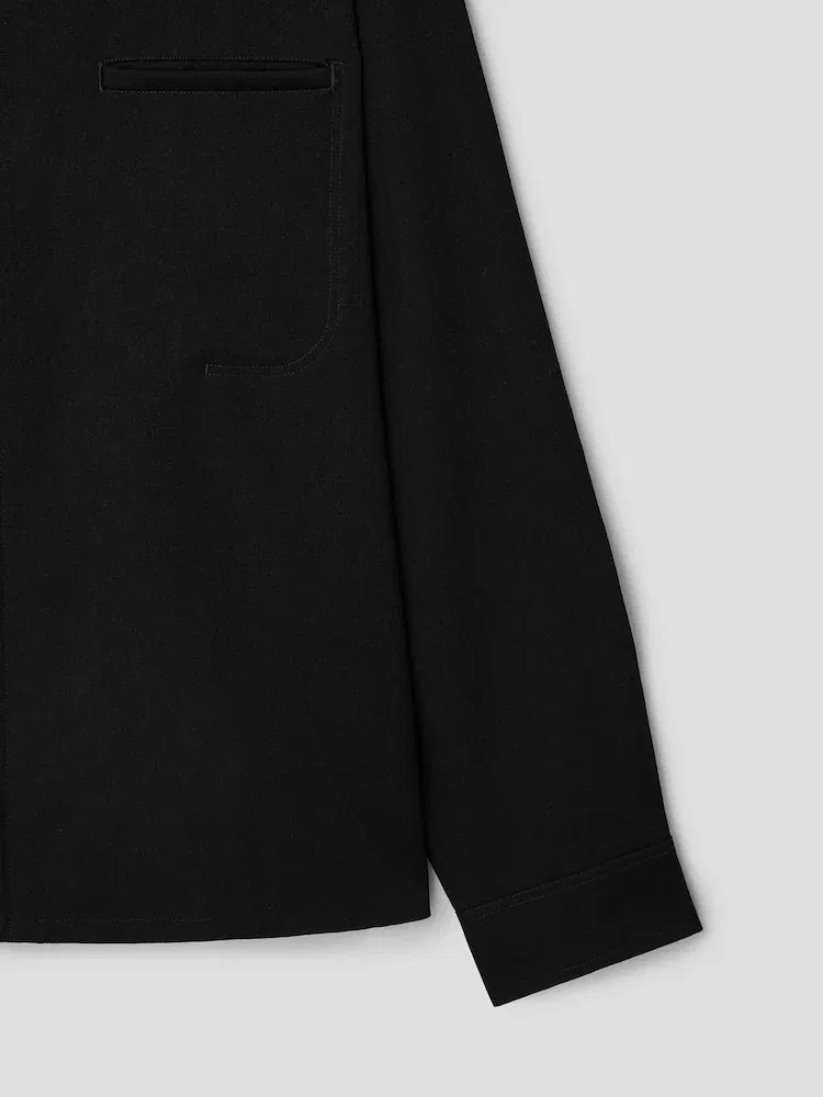 Рубашка прямого кроя La Chemise Mecano JACQUEMUS, Black — фото 4