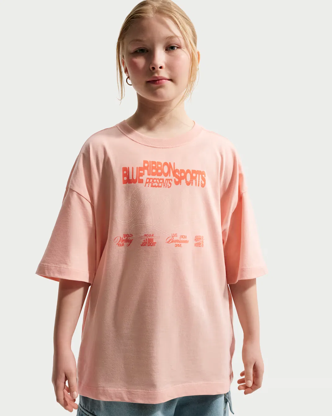 Футболка большого размера для детей постарше Nike Sportswear, Arctic Orange