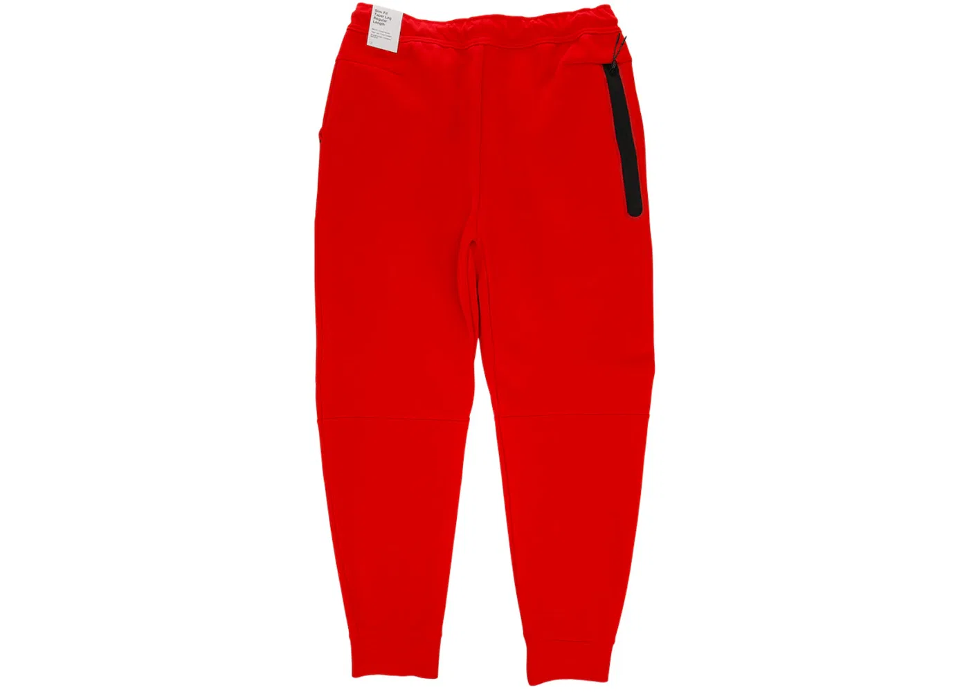 Мужские спортивные штаны из футера с длинными манжетами Joggers Nike, University Red/Black — фото 2