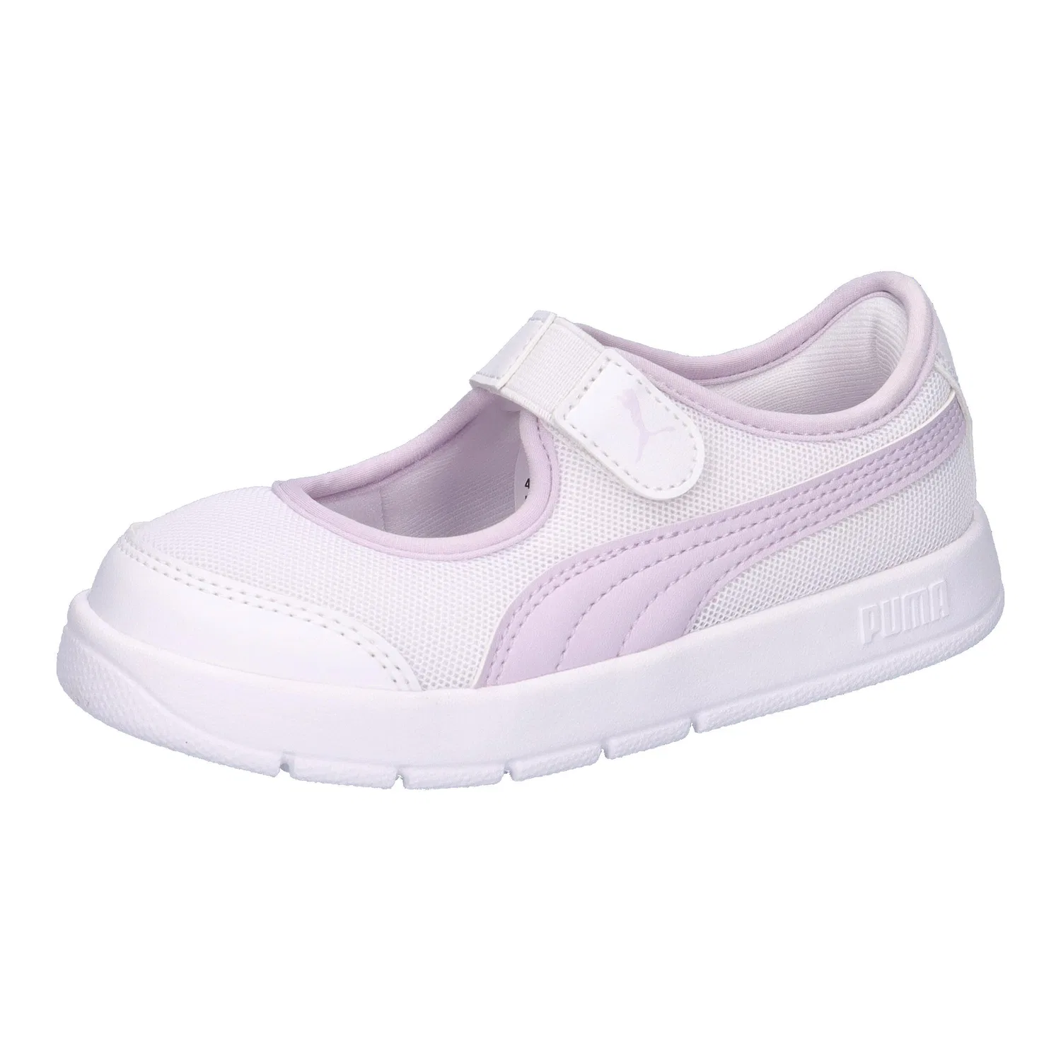 Детские кроссовки с текстильным верхом Courtflex v3 Lina V Inf Puma, Weiss