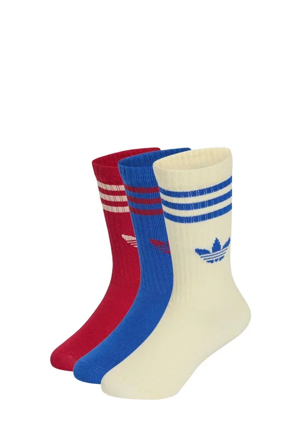 Носки Adidas Originals, красный/синий/ванильный