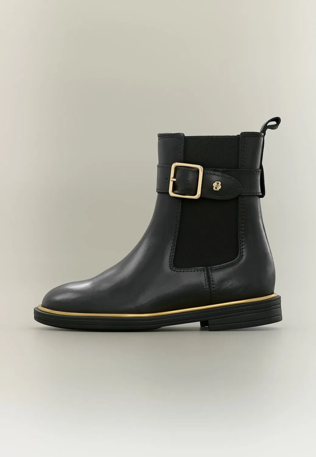 Детские и подростковые ботинки - классические ботильоны Boss Kidswear, Black