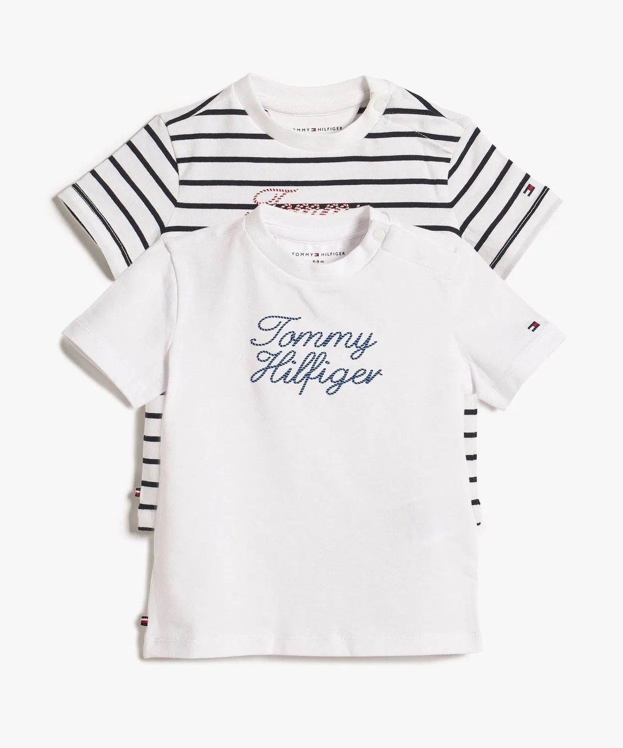 Детский комплект футболок с коротким рукавом с принтом TOMMY HILFIGER, Multi