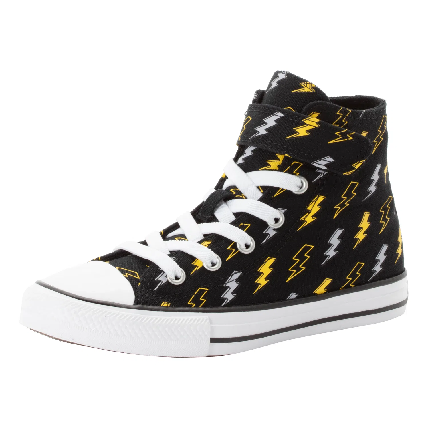 Детские кеды с молнией Converse, Black/Golden Wren/Ghost Town