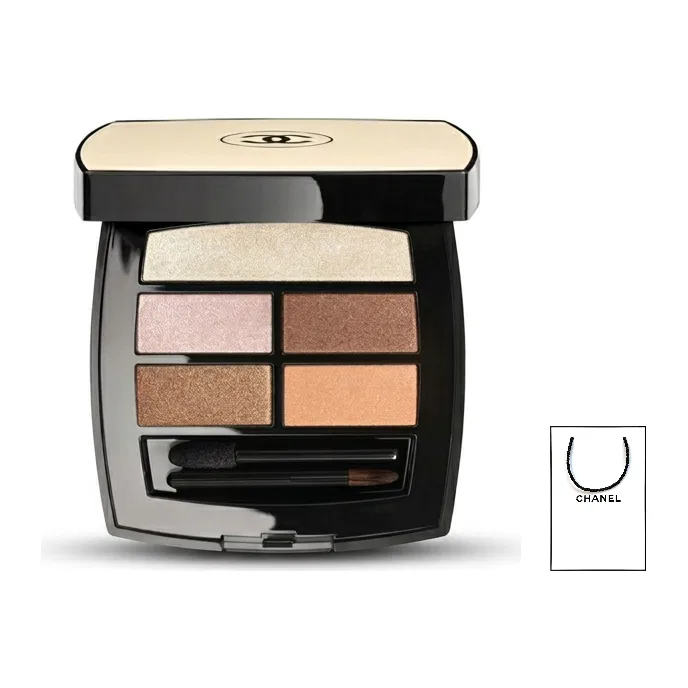 Женские тени для век с пятью оттенками 4.5 г Beige Fashion CHANEL