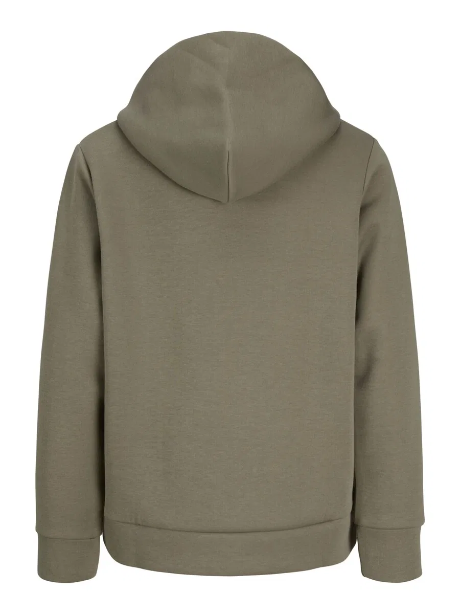 Детский свитер Jack & Jones Junior 'JJEBarron' оливкового цвета — фото 3