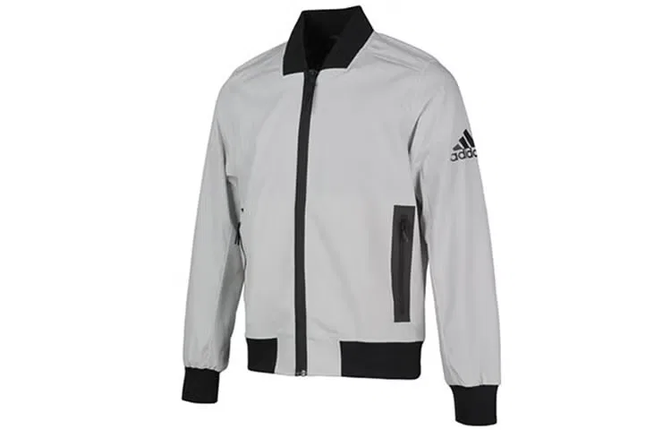 Куртка-бомбер мужская утепленная Urban Woven Adidas, серая