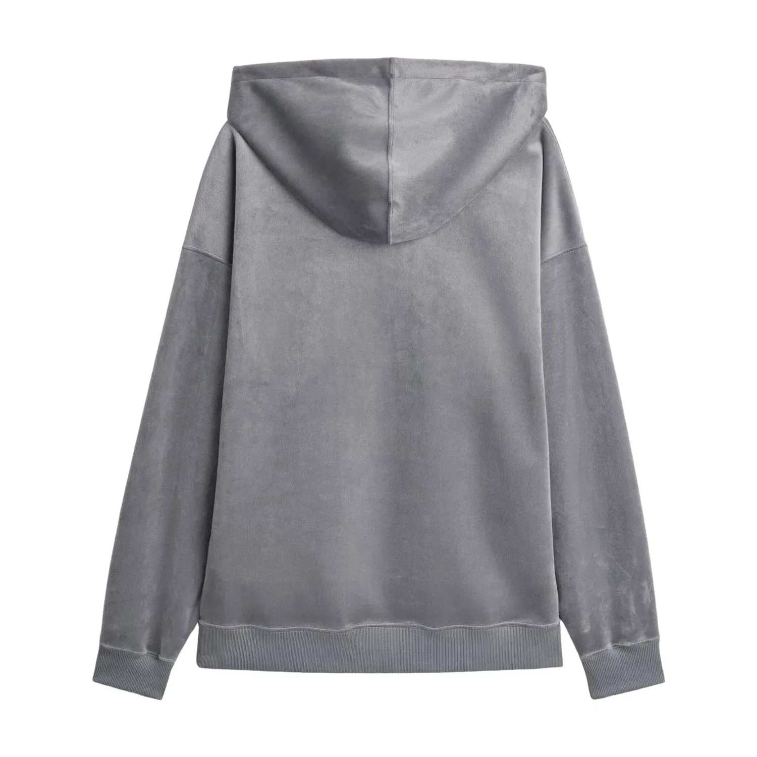 Мужское худи с вельветовым кордюром Adidas x Y-3 Velvet Corduroy Hoodie Asia Sizing, серый — фото 2