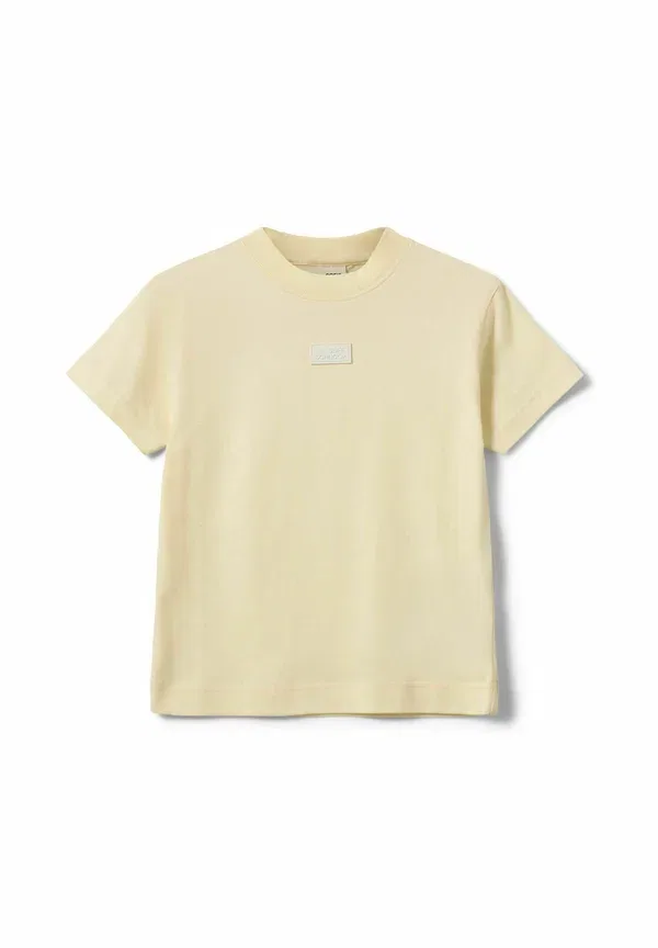 Футболка хлопковая basic t-shirt Sofie Schnoor, Butter Yellow, желтый