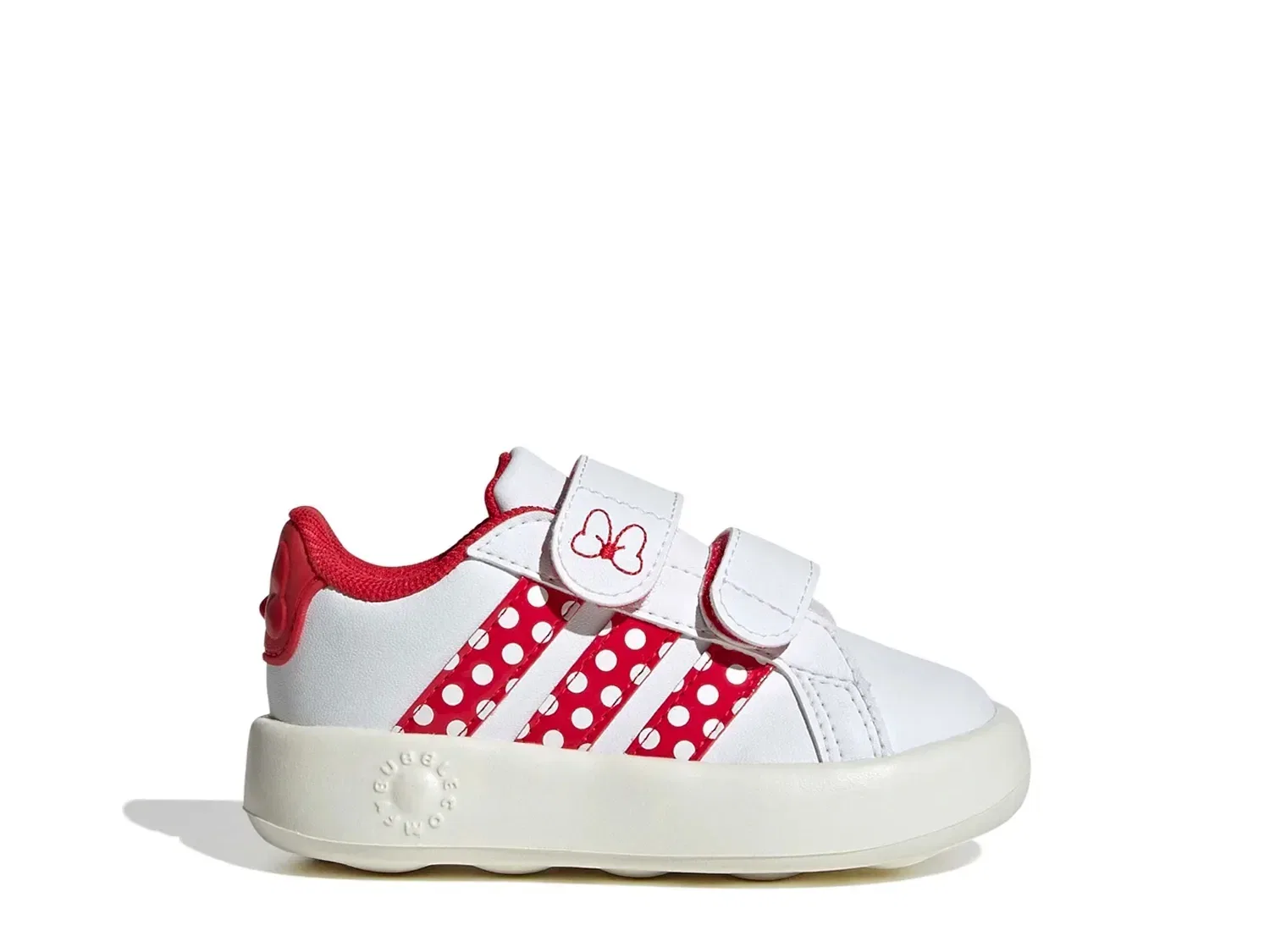 Кроссовки Minnie Mouse Grand Court 3.0 adidas, белые — фото 2