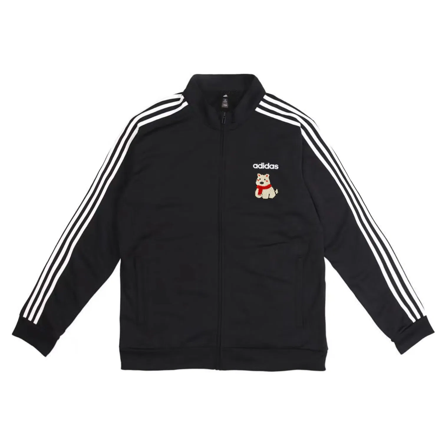 Детская куртка с принтом West Highland White Terrier, Adidas, Black