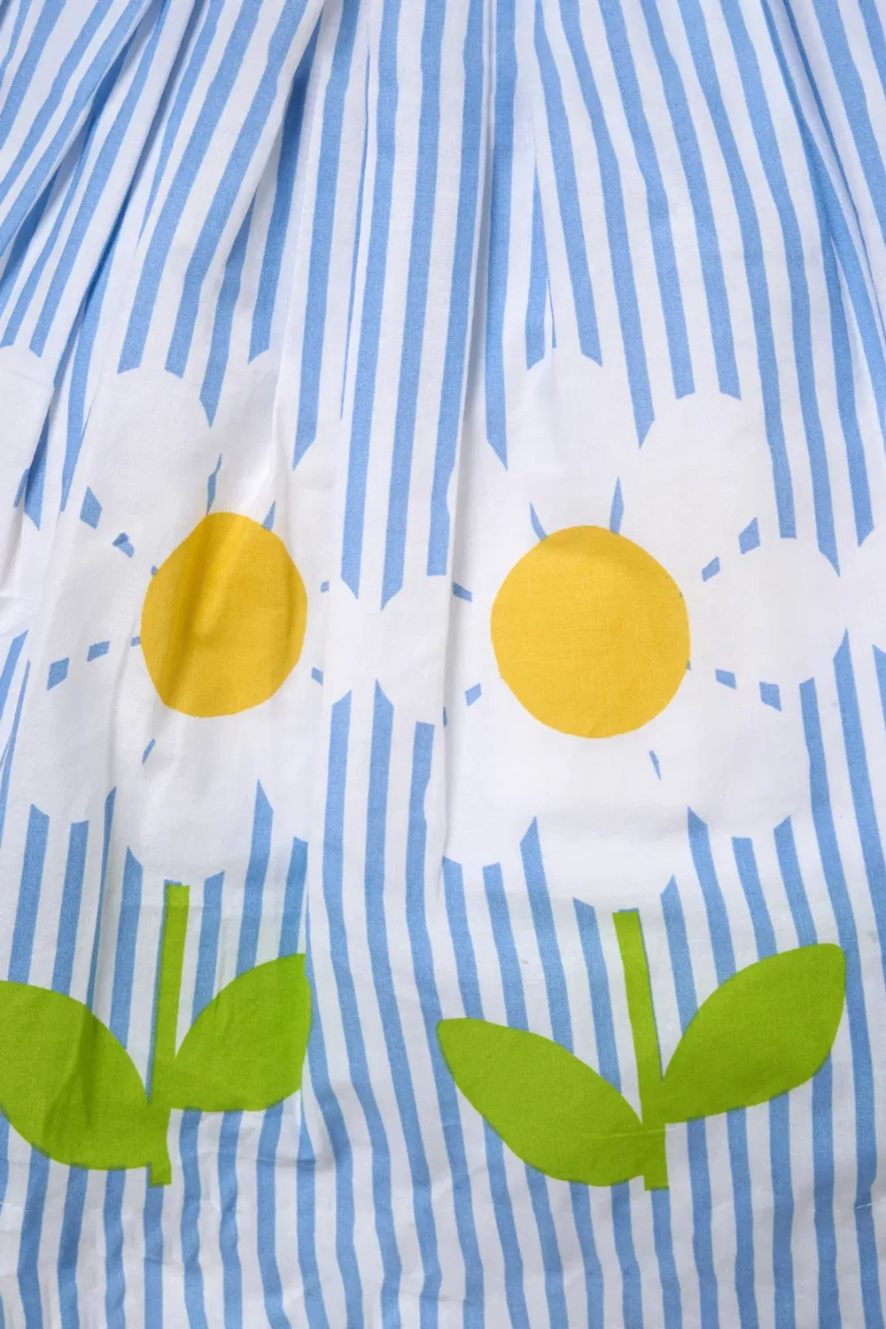 Платье с принтом Daisy print striped Miss, Blue — фото 2