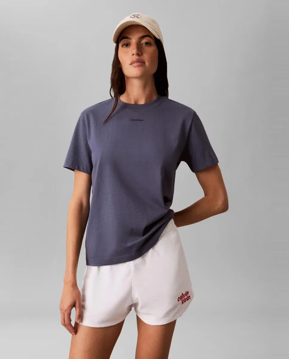 Женская футболка с коротким рукавом Calvin Klein, Azul Índigo