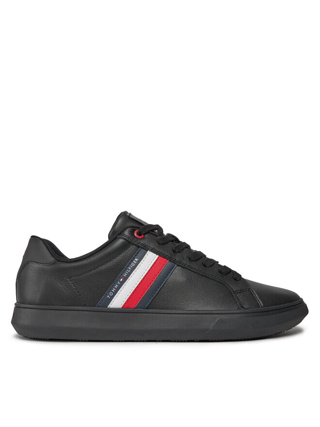 

Кроссовки Essential Leather Cupsole Tommy Hilfiger, черный