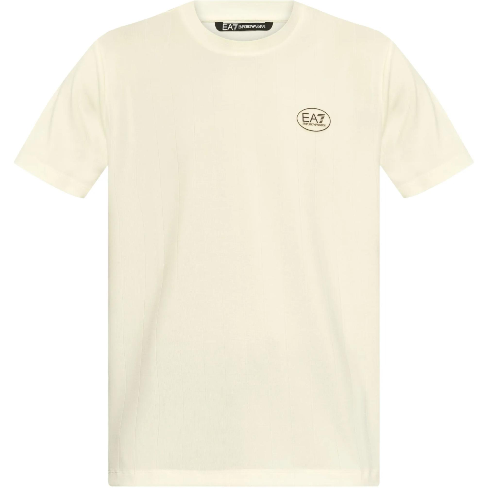 

Футболка с нашивкой Ea7 Logo EMPORIO ARMANI, бежевый