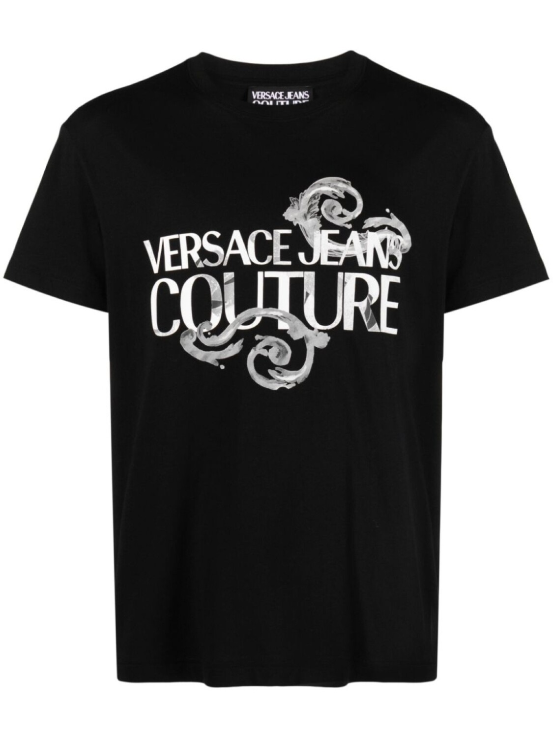 

Versace Jeans Couture футболка с принтом Watercolour Couture, черный