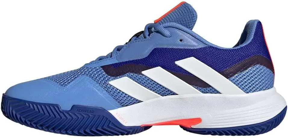 Мужские кроссовки Courtjam Control M ClayShoes - низкие (не для футбола) adidas, белый — фото 4