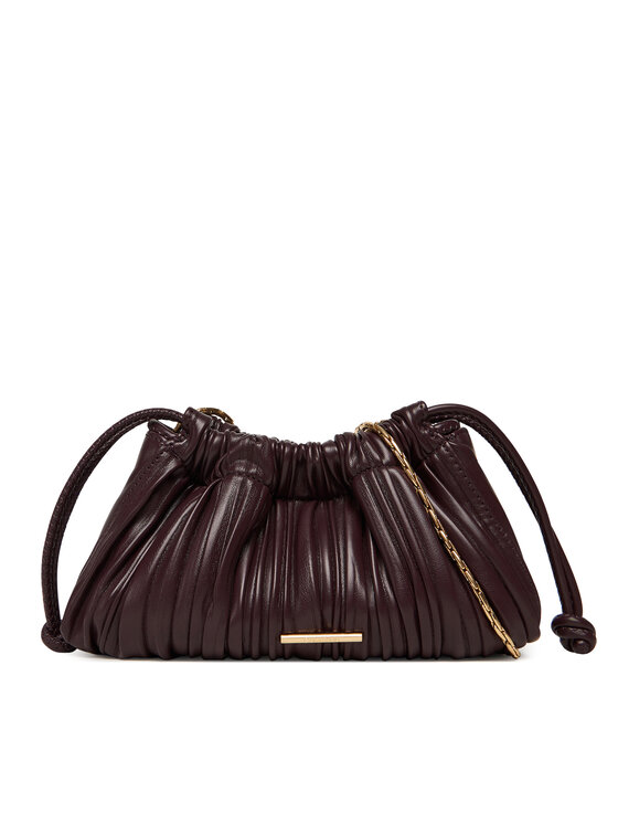 

Женская сумка Plisse Mini Drawstring Bag LV04F3077G Calvin Klein, красный