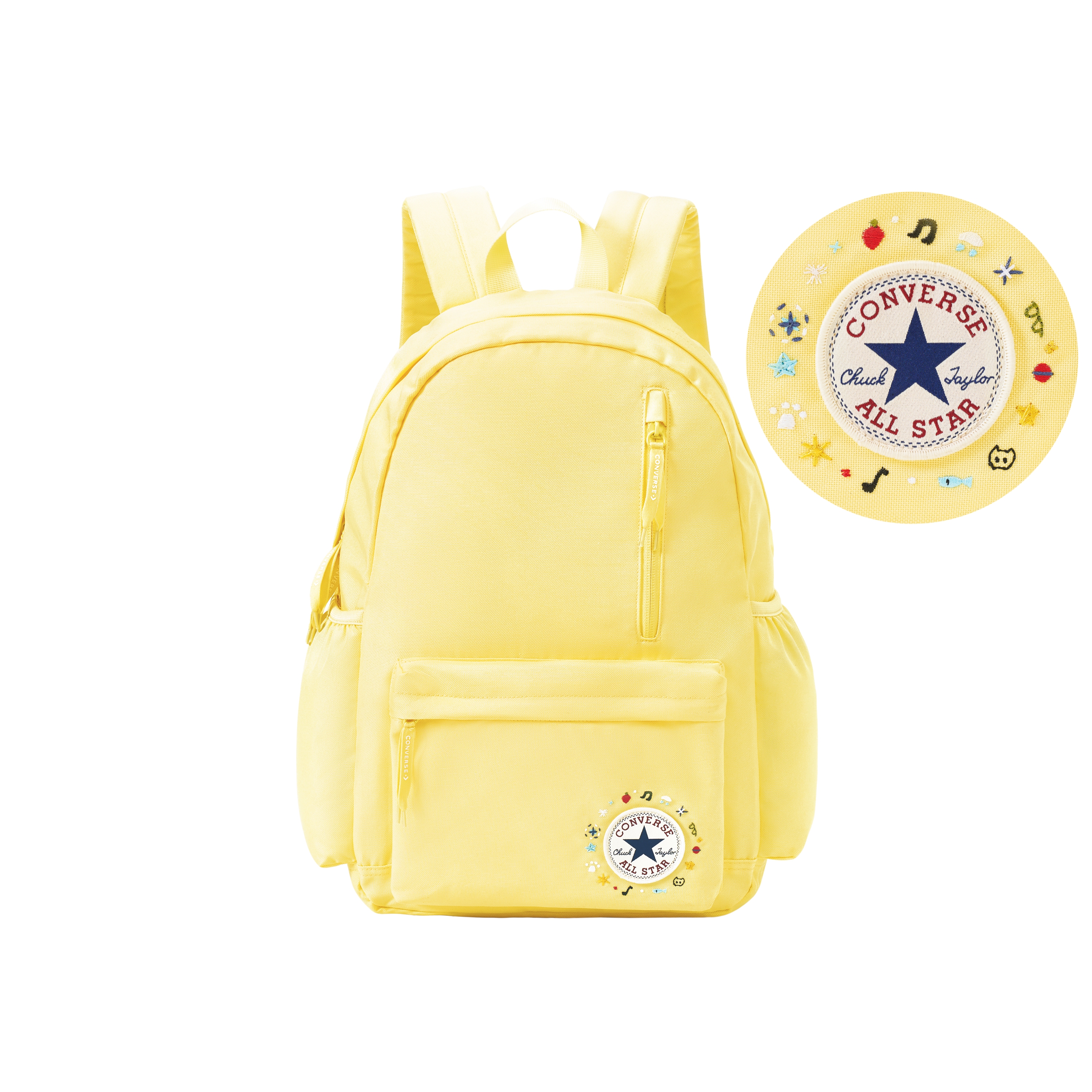 

Converse Полиэстеровый рюкзак унисекс яично-желтый, Musical Note Goose Egg Yellow