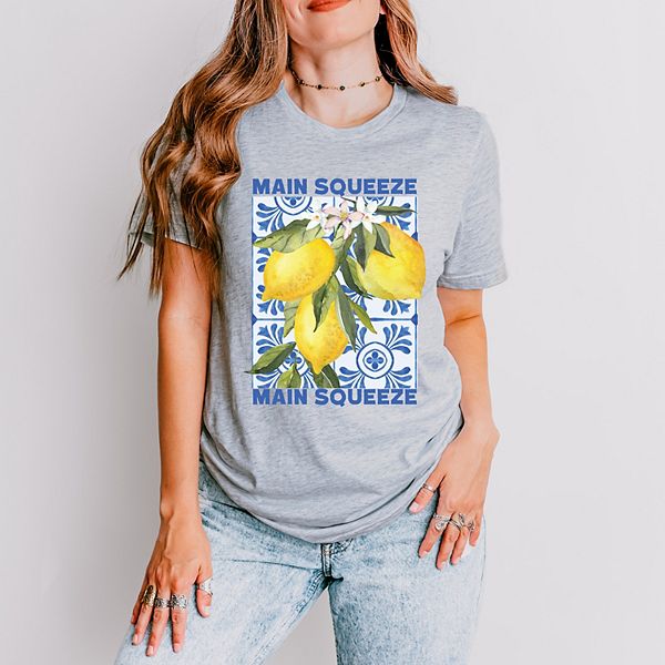 

Футболка с коротким рукавом Main squeeze lemons Simply Sage Market, Heather Grey, Серый, Футболка с коротким рукавом Main squeeze lemons Simply Sage Market, Heather Grey
