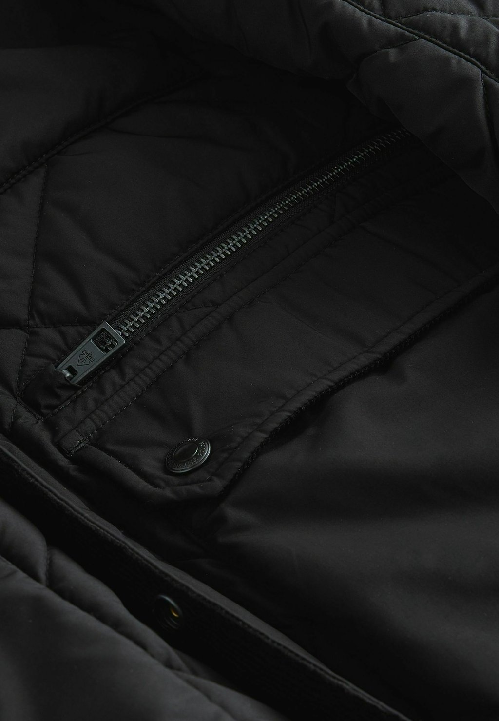 Зимняя куртка DIAMOND QUILTED BIKER Next, черный — фото 4
