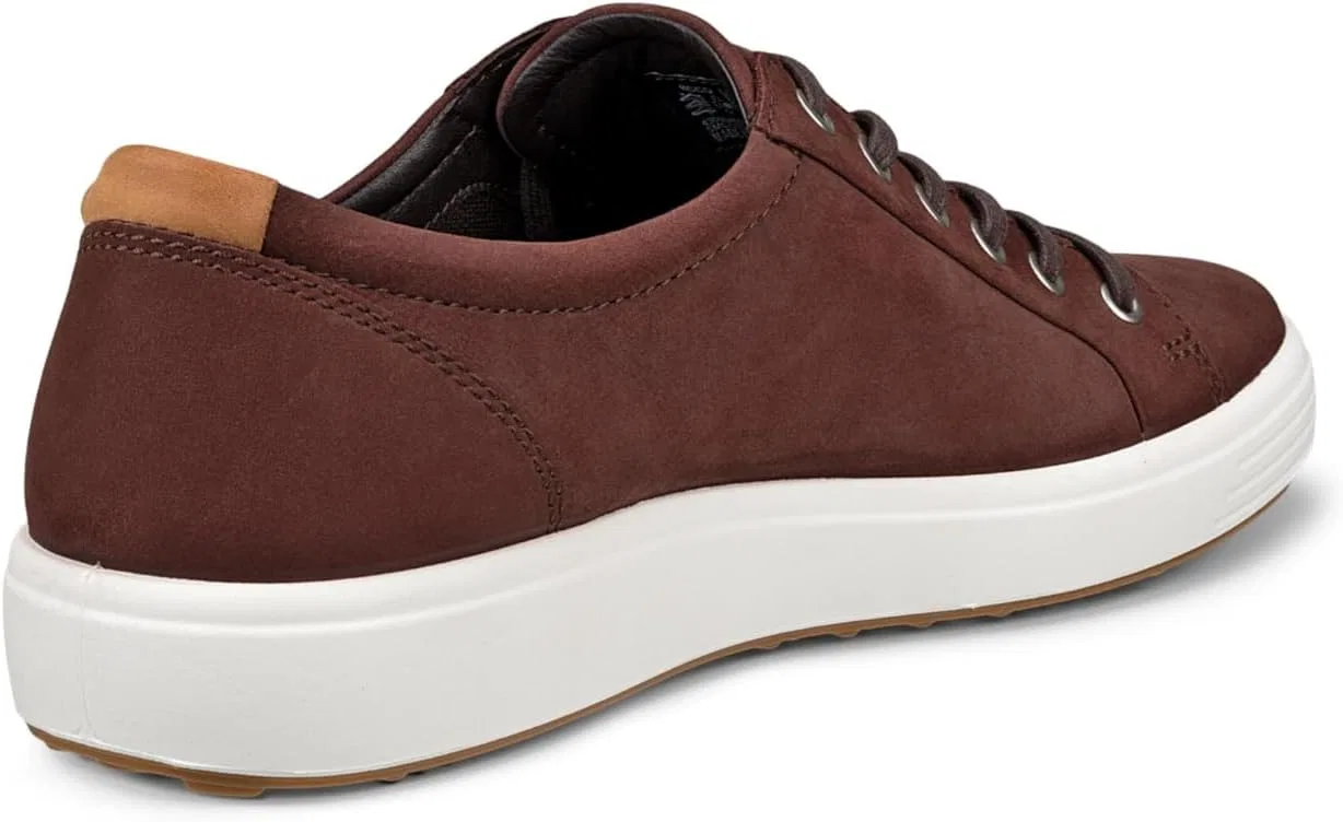 Мужские низкие кроссовки ECCO Soft 7, Chocolat — фото 2