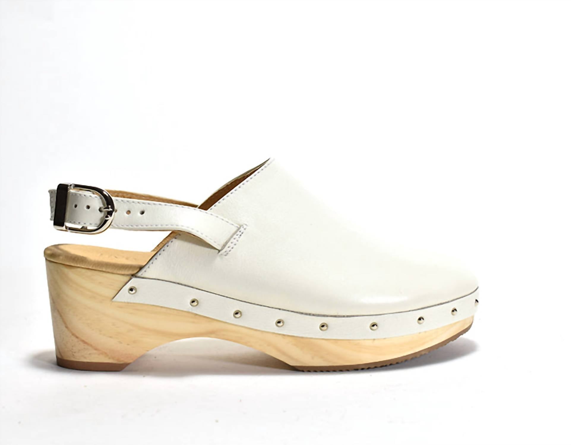 Женские слингбэк-клоги Zen из йогуртовой кожи CORDANI, Yogurt Leather — фото 2
