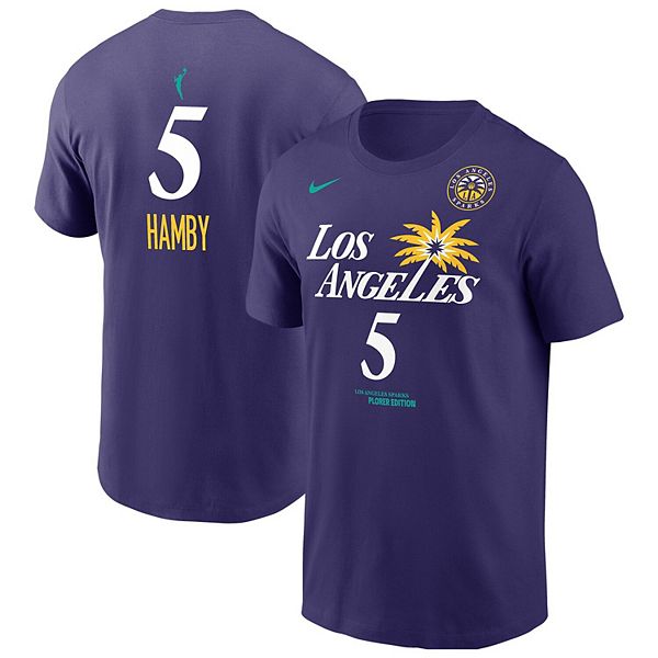

Футболка мужская Dearica Hamby Los Angeles Sparks Explorer Edition Nike
